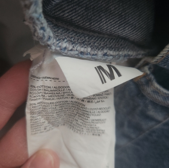 Mango Blue Maxi Pencil Skirt with Slit - Picture 8 of 10